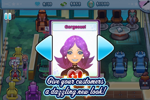 Screenshot Sally’s Salon Screenshot Sally’s Salon